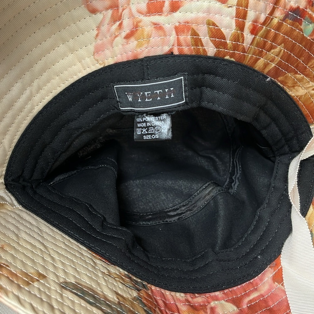 Free People Anthropologie X Wyeth Romy Hat Floral Bucket Hat - Picture 9 of 9